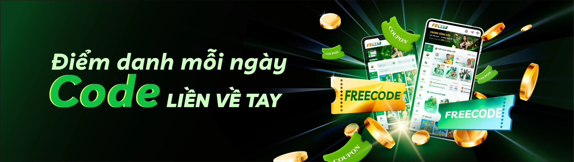 Điểm danh nhận code về tay